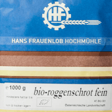 Laden Sie das Bild in den Galerie-Viewer, Bio Roggen Vollkornmehl - 25.stunden.BROT