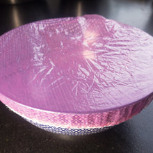 Laden Sie das Bild in den Galerie-Viewer, Plastikhauben bunt für Gärkorb/Simperl/Schüsseln und Teiggare, 6 Stück (in 3 Größen) - 25.stunden.BROT