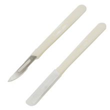 Laden Sie das Bild in den Galerie-Viewer, Teigritzer (Baguettemesser) Kunststoff mit integrierter Metallklinge - 25.stunden.BROT