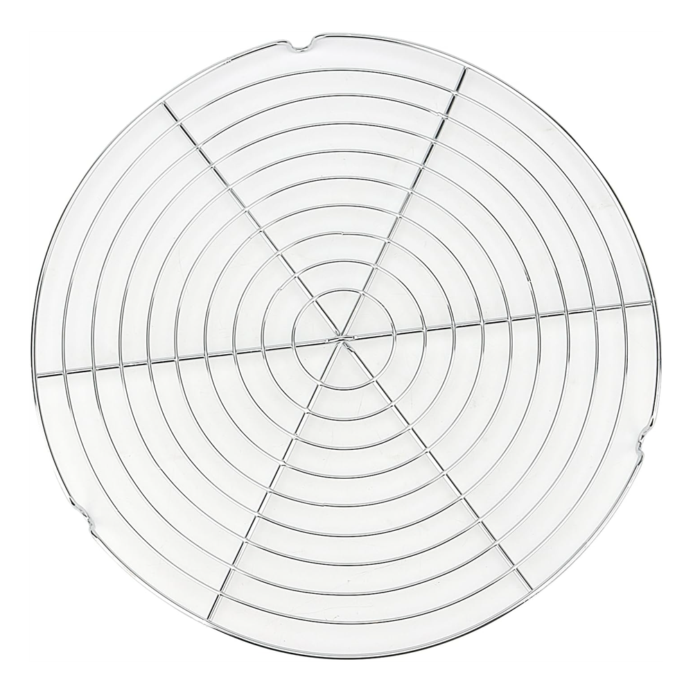 Auskühlgitter für Brote, Gebäck und Kuchen, rund, Ø 30 cm